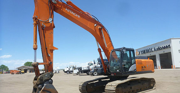 2011 Hitachi hydraulic excavator