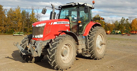 2013 Massey Ferguson 7622 MFWD tractor sold in Ottawa, ON