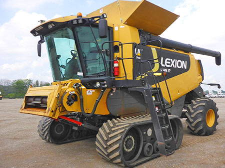 2008 Lexion 595R tracked combine – Columbus, OH