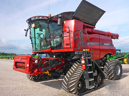 2014 Case IH 9230 4x4 tracked combine – St. Louis, MO