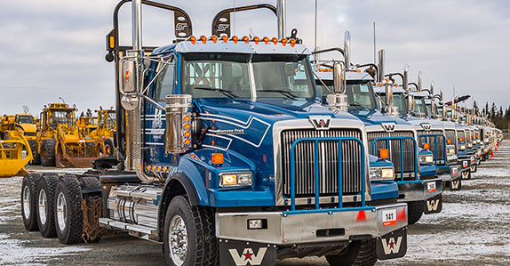 Western Star truck tractor at Ritchie Bros. Prince George auction in November 2015